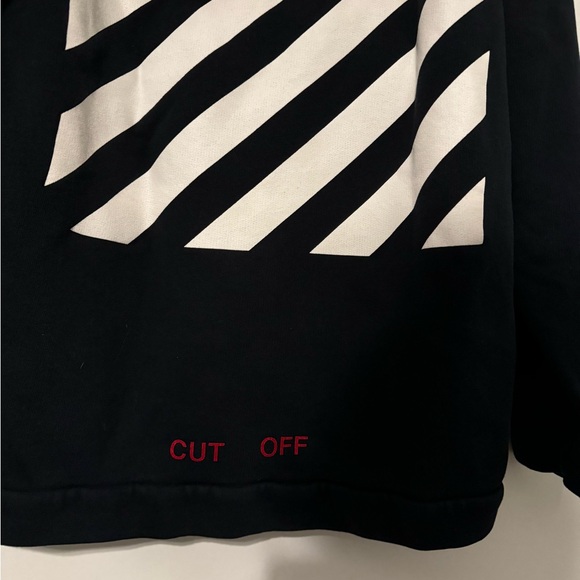 Off-White Virgil Abloh Cut Off Series Hoodie - Picture 4 of 11